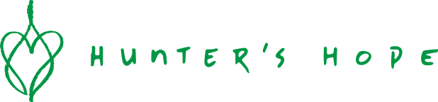 Logo of Hunter’s Hope, an organization established to address the need for information and research of leukodystrophies.