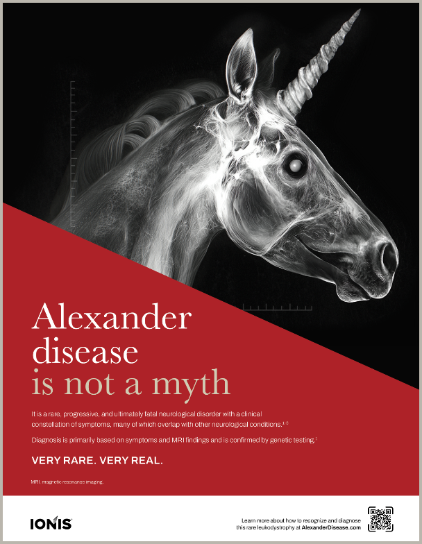 Download a brochure for healthcare providers with information about symptoms, diagnosis, and management of Alexander disease.