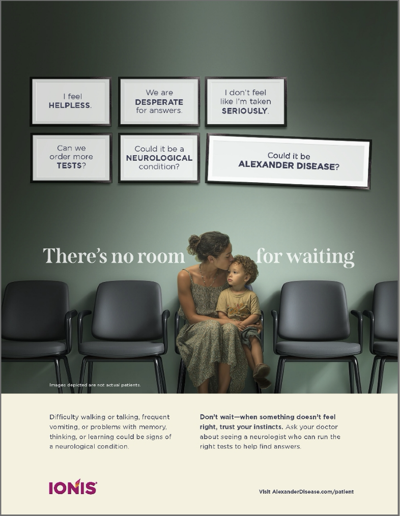 Thumbnail image of a brochure about Alexander disease.